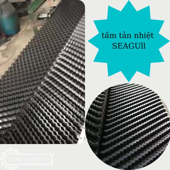 Tấm tản nhiệt tháp giải nhiệt Seagull được kiểm tra tỉ mỉ trước khi đưa ra thị trường